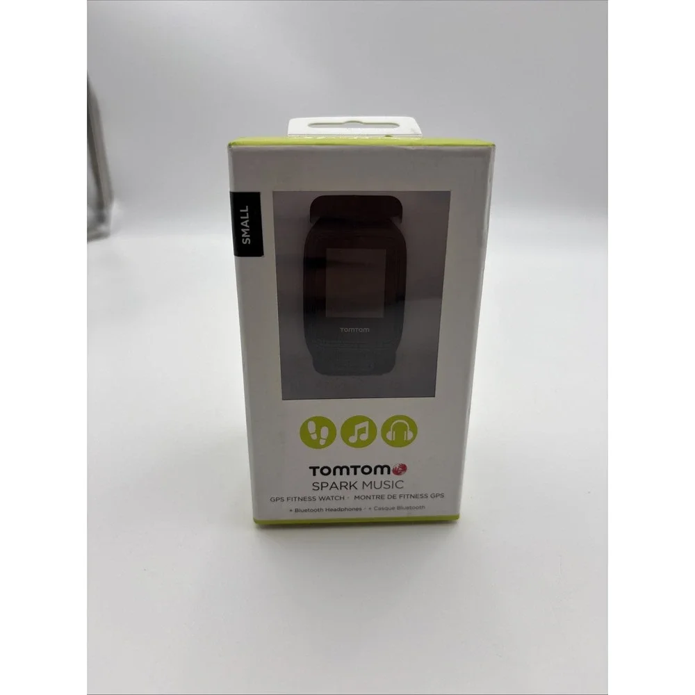 TomTom Spark  + Music GPS Fitness Watch Black Large Running Small